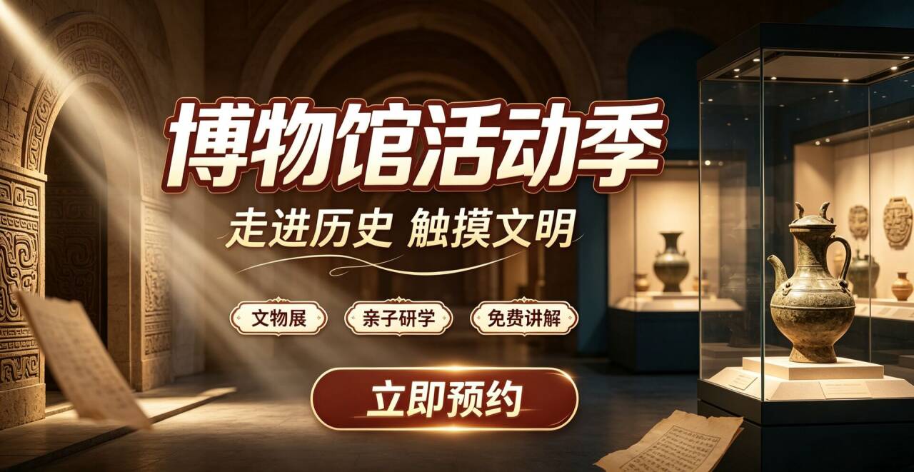 【亲子】「小小考古学家」博物馆研学营 招募中